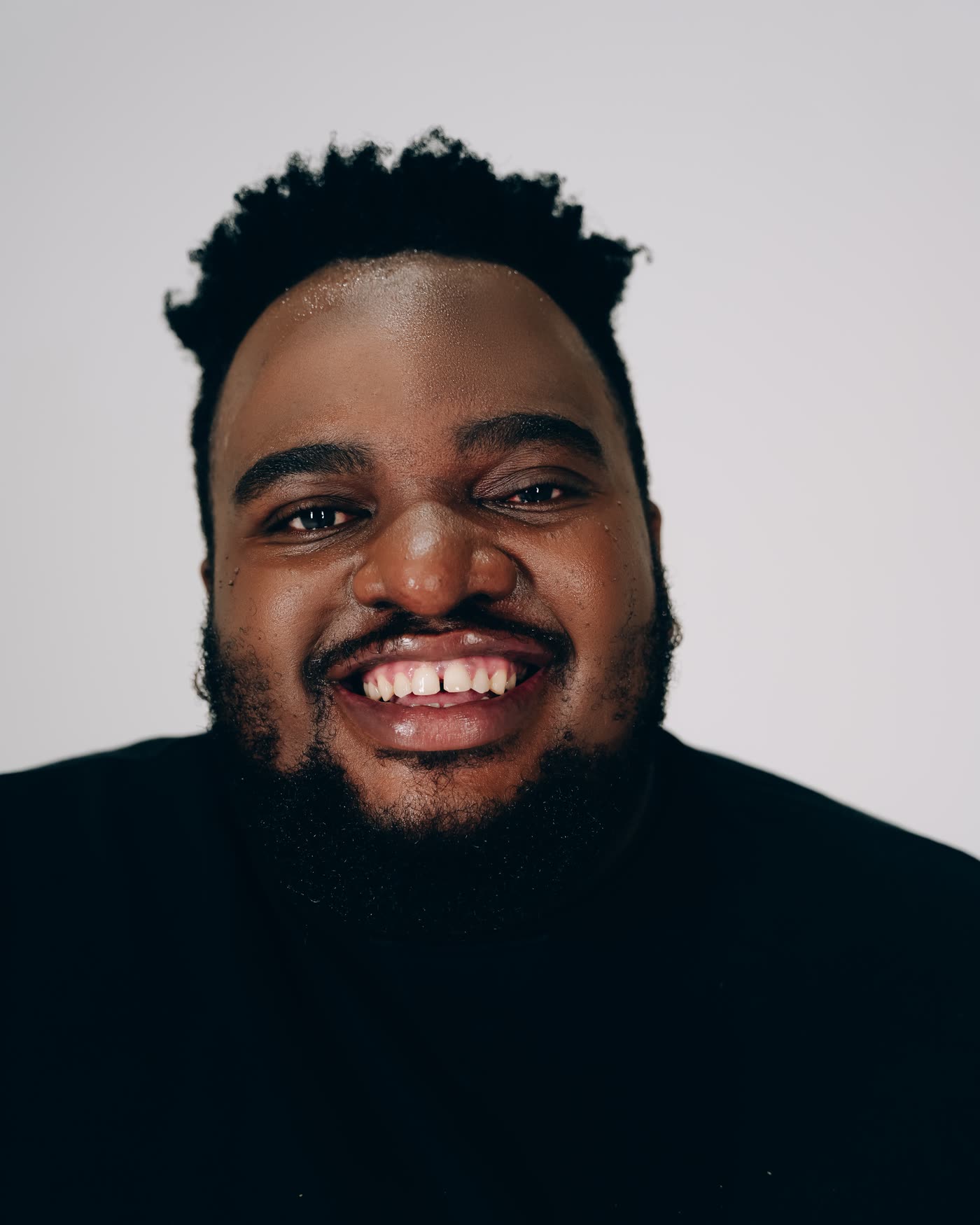 Isaac "Huey" Olifant photographed in session