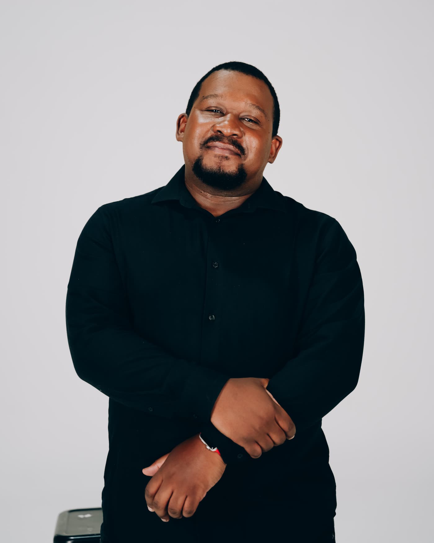 Sibusiso Hlatshwayo photographed in session